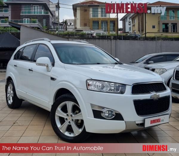 sell Chevrolet Captiva 2012 2.0 CC for RM 29980.00 -- dimensi.my