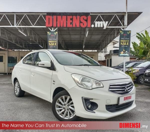 sell Mitsubishi Attrage 2014 1.2 CC for RM 28980.00 -- dimensi.my