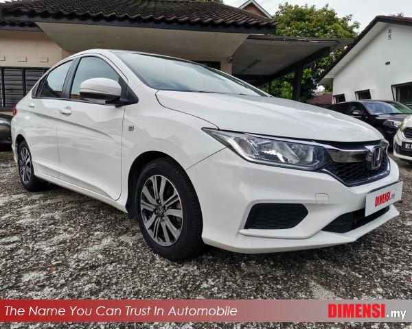 sell Honda City 2017 1.5 CC for RM 55980.00 -- dimensi.my