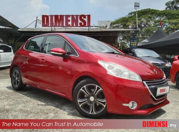 sell Peugeot 208 2015 1.6 CC for RM 23980.00 -- dimensi.my