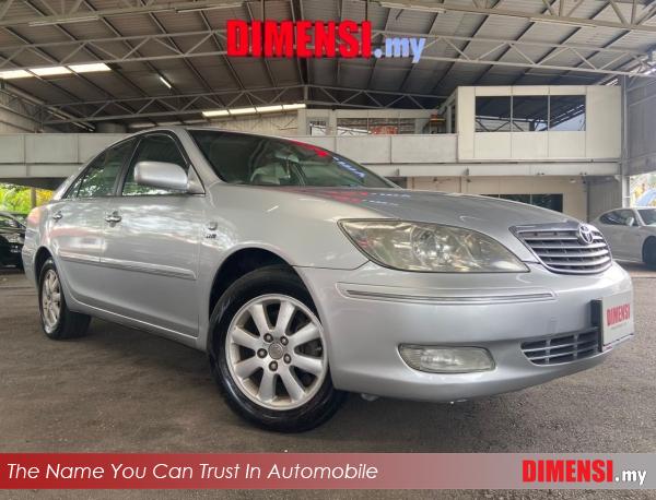 sell Toyota Camry 2003 2.4 CC for RM 17980.00 -- dimensi.my