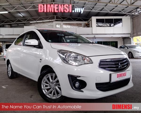 sell Mitsubishi Attrage 2014 1.2 CC for RM 28980.00 -- dimensi.my