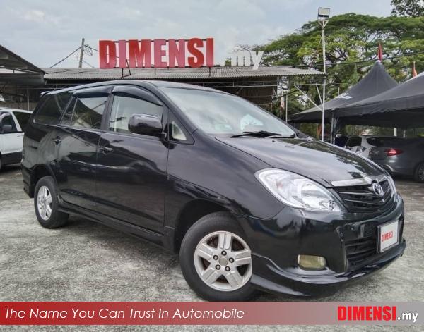 sell Toyota Innova 2008 2.0 CC for RM 27980.00 -- dimensi.my