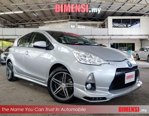 sell Toyota Prius c 2013 1.5 CC for RM 25980.00 -- dimensi.my