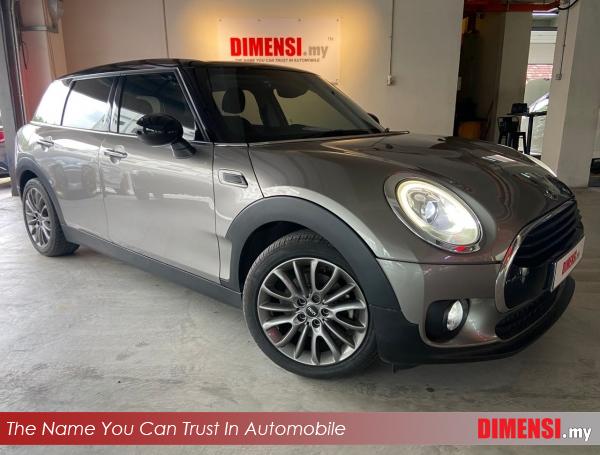 sell MINI Cooper Clubman 2017 1.5 CC for RM 119980.00 -- dimensi.my