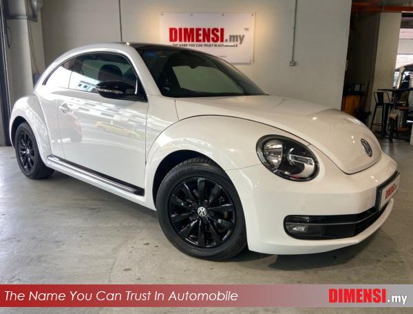 sell Volkswagen Beetle 2013 1.2 CC for RM 58980.00 -- dimensi.my