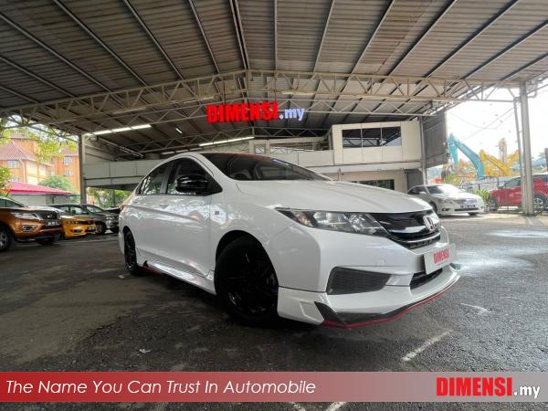 sell Honda City 2015 1.5 CC for RM 45980.00 -- dimensi.my