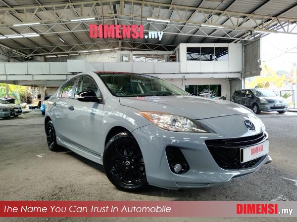 sell Mazda 3 2012 1.6 CC for RM 29980.00 -- dimensi.my