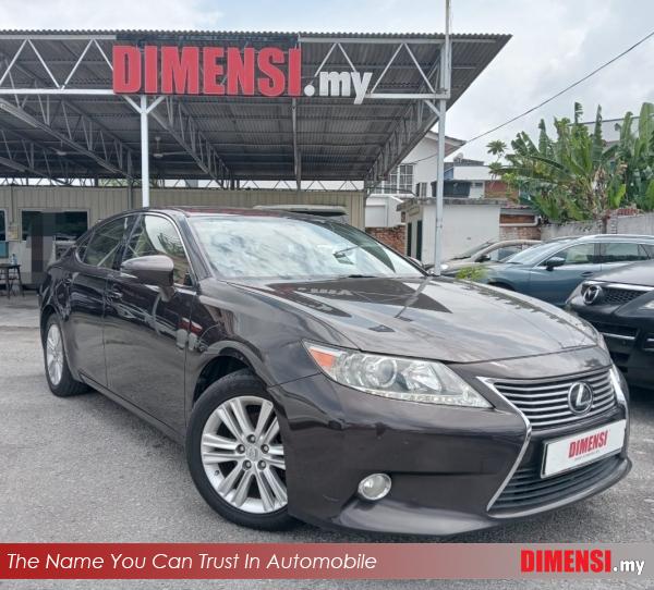 sell Lexus ES250 2014 2.5 CC for RM 98980.00 -- dimensi.my