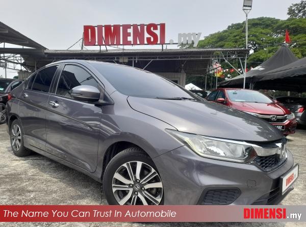 sell Honda City 2017 1.5 CC for RM 59980.00 -- dimensi.my