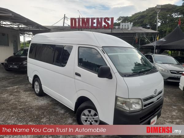 sell Toyota Hiace 2013 2.7 CC for RM 75980.00 -- dimensi.my