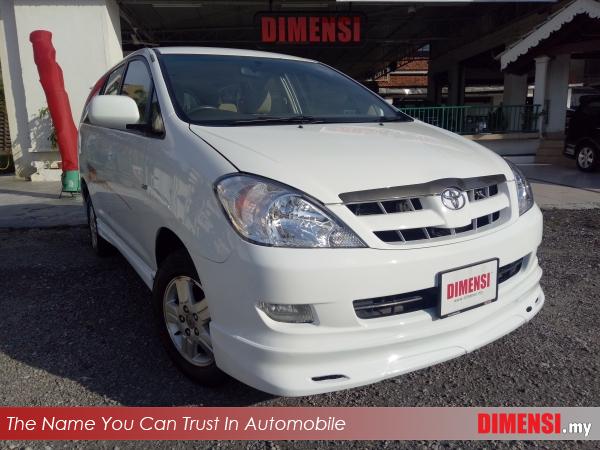 sell Toyota Innova 2005 2.0 CC for RM 31800.00 -- dimensi.my