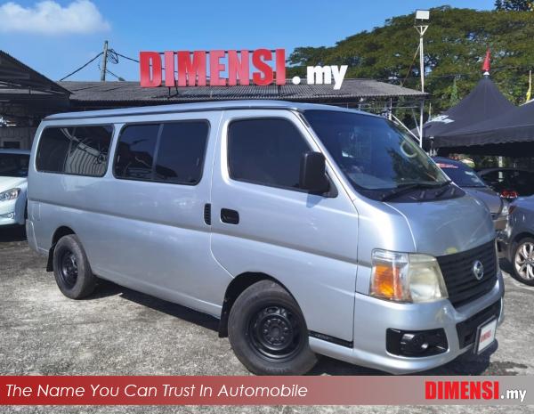 sell Nissan Urvan 2008 3.0 CC for RM 45980.00 -- dimensi.my