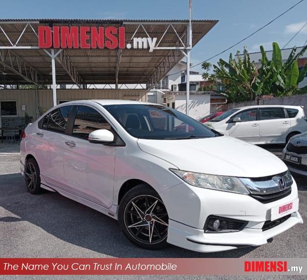 sell Honda City 2016 1.5 CC for RM 47980.00 -- dimensi.my