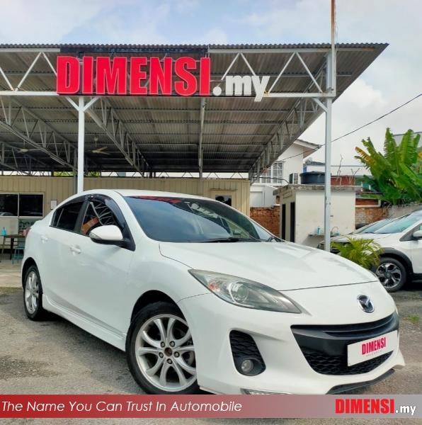 sell Mazda 3 2013 2.0 CC for RM 33980.00 -- dimensi.my