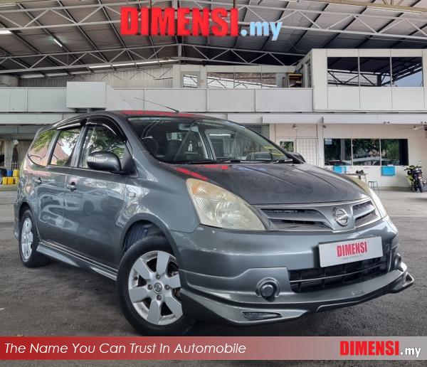 sell Nissan Grand Livina 2012 1.6 CC for RM 27980.00 -- dimensi.my