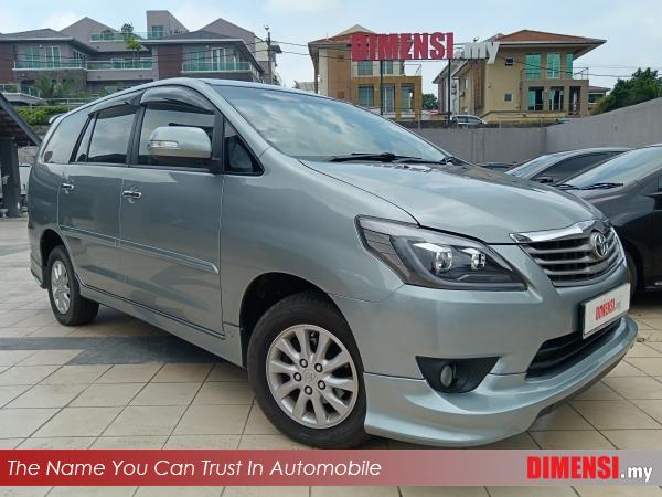 sell Toyota Innova 2014 2.0 CC for RM 49980.00 -- dimensi.my