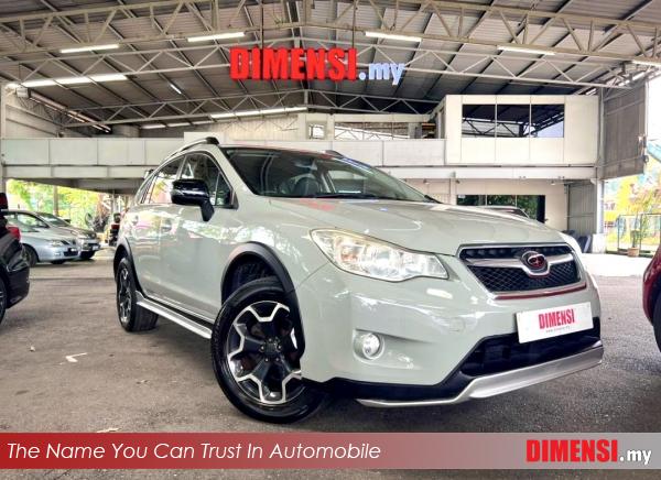 sell Subaru XV 2013 2.0 CC for RM 38980.00 -- dimensi.my