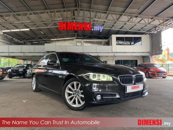 sell BMW 520i 2014 2.0 CC for RM 79980.00 -- dimensi.my