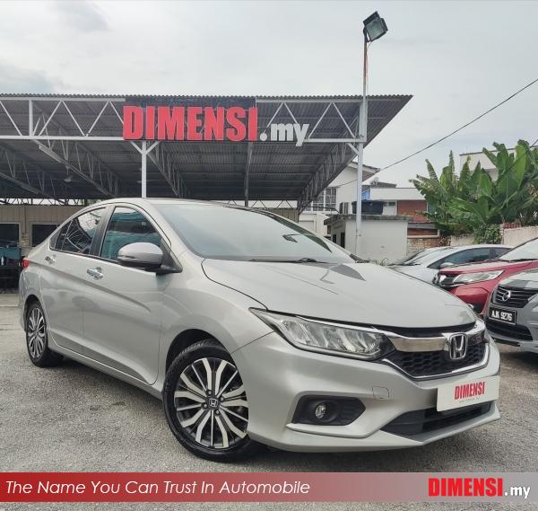 sell Honda City 2017 1.5 CC for RM 61980.00 -- dimensi.my