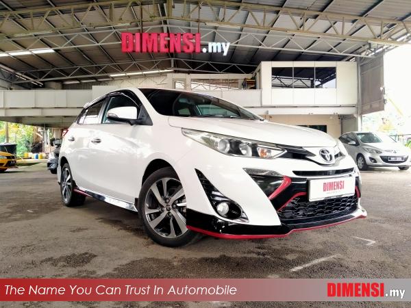 sell Toyota Yaris 2019 1.5 CC for RM 65980.00 -- dimensi.my