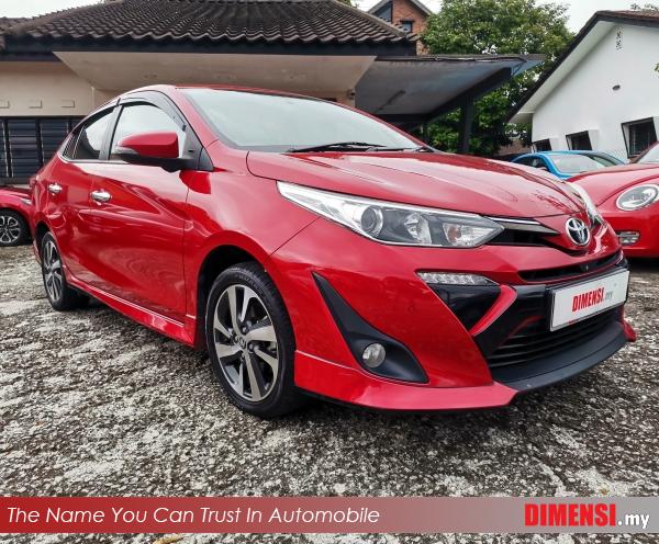 sell Toyota Vios 2019 1.5 CC for RM 63980.00 -- dimensi.my