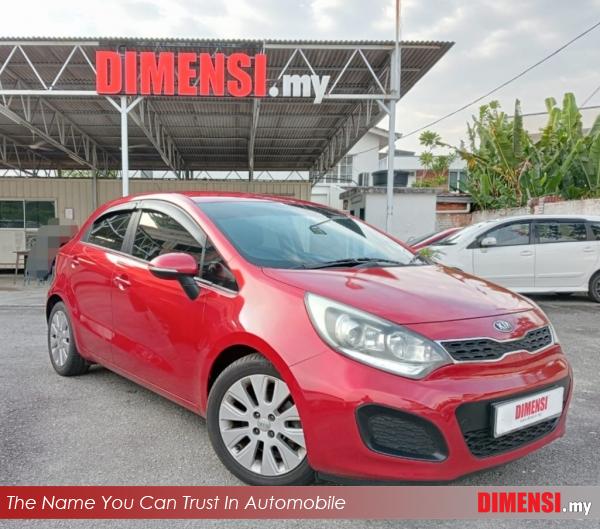 sell Kia Rio 2014 1.4 CC for RM 25980.00 -- dimensi.my