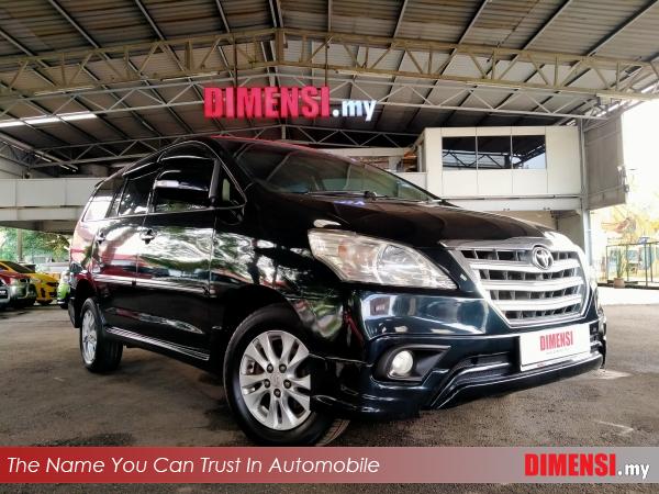 sell Toyota Innova 2015 2.0 CC for RM 49980.00 -- dimensi.my