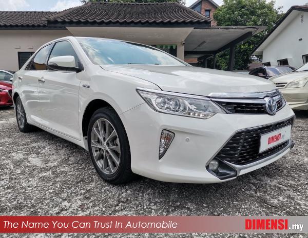 sell Toyota Camry 2018 2.5 CC for RM 79980.00 -- dimensi.my