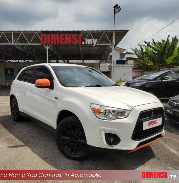 sell Mitsubishi ASX 2016 2.0 CC for RM 43980.00 -- dimensi.my