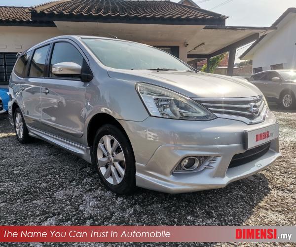 sell Nissan Grand Livina 2015 1.8 CC for RM 39980.00 -- dimensi.my