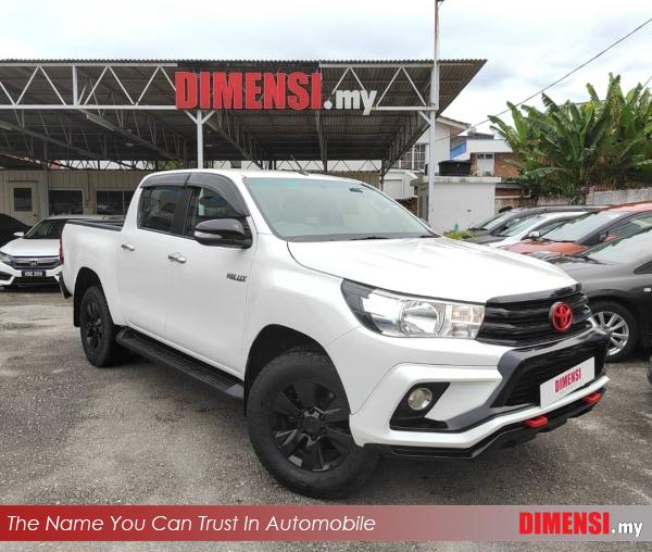 sell Toyota Hilux 2016 2.4 CC for RM 73980.00 -- dimensi.my