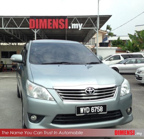 sell Toyota Innova 2013 2.0 CC for RM 72900.00 -- dimensi.my