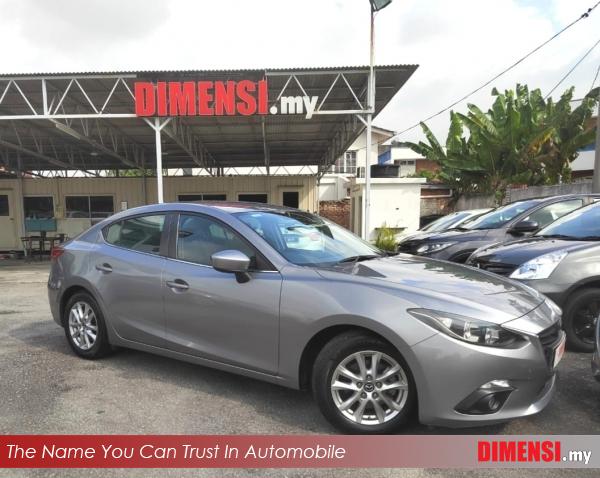 sell Mazda 3 2016 2.0 CC for RM 65980.00 -- dimensi.my