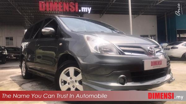 sell Nissan Grand Livina 2013 1.6 CC for RM 53800.00 -- dimensi.my