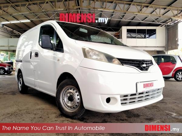 sell Nissan NV200 2012 1.6 CC for RM 28980.00 -- dimensi.my