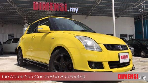 sell Suzuki Swift 2009 1.5 CC for RM 32800.00 -- dimensi.my