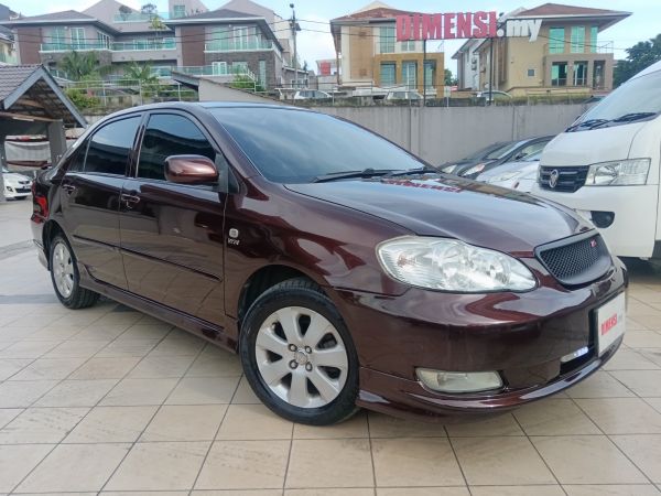 sell Toyota Altis 2006 1.6 CC for RM 14980.00 -- dimensi.my