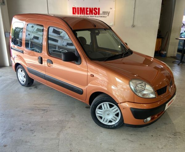 sell Renault Kangoo 2006 1.4 CC for RM 15980.00 -- dimensi.my