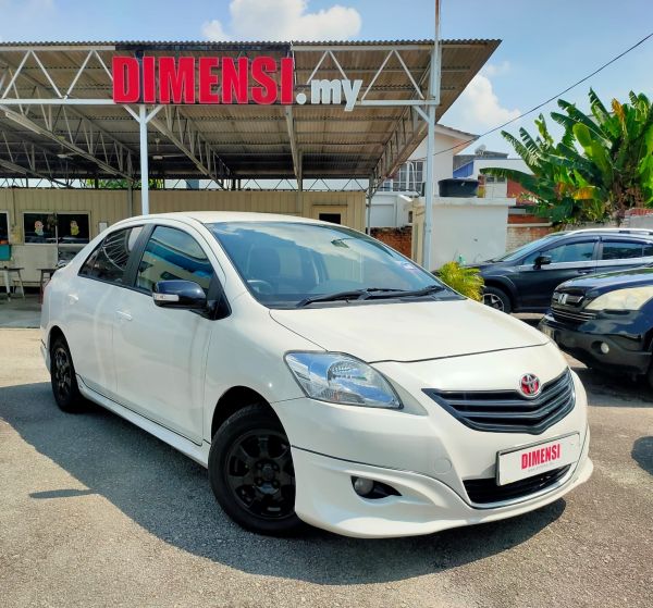 sell Toyota Vios 2011 1.5 CC for RM 28980.00 -- dimensi.my