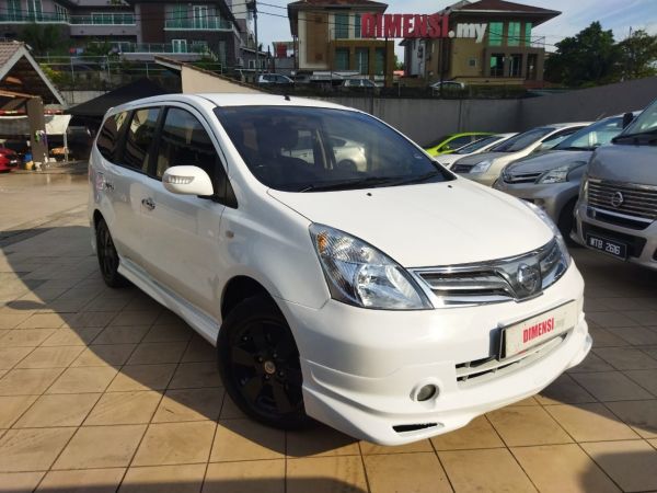 sell Nissan Grand Livina 2012 1.8 CC for RM 23980.00 -- dimensi.my