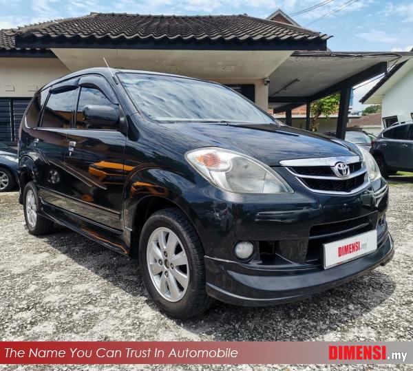 sell Toyota Avanza 2008 1.5 CC for RM 19980.00 -- dimensi.my