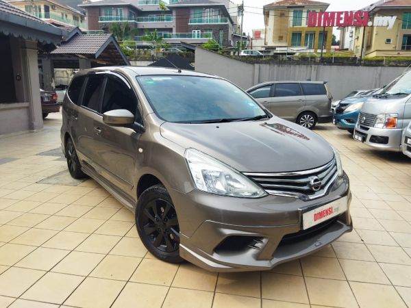 sell Nissan Grand Livina 2015 1.6 CC for RM 36980.00 -- dimensi.my