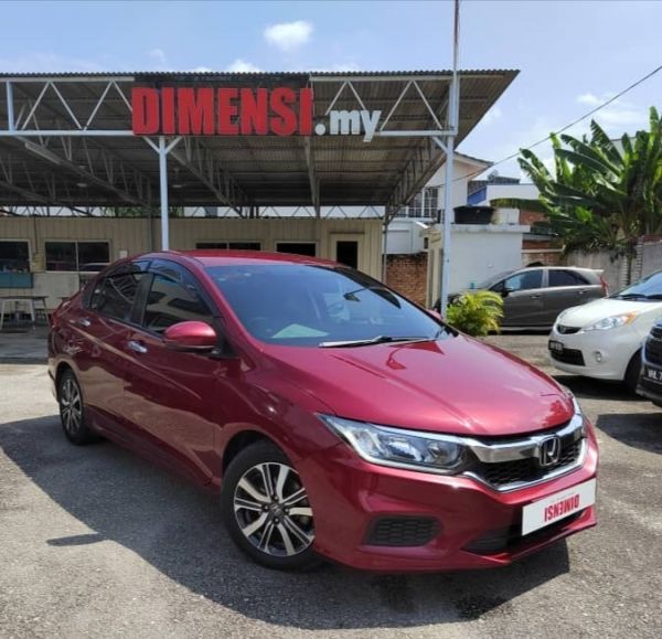 sell Honda City 2018 1.5 CC for RM 57980.00 -- dimensi.my