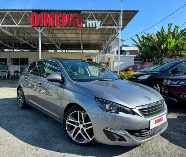 sell Peugeot 308 2016 1.6 CC for RM 36980.00 -- dimensi.my