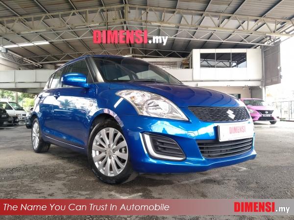 sell Suzuki Swift 2015 1.4 CC for RM 35980.00 -- dimensi.my