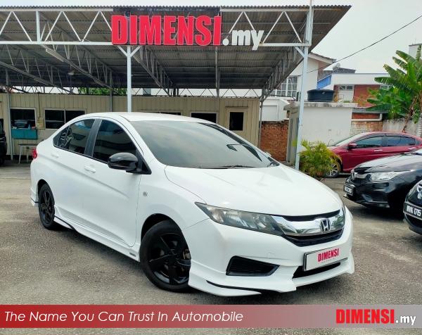 sell Honda City 2015 1.5 CC for RM 39980.00 -- dimensi.my