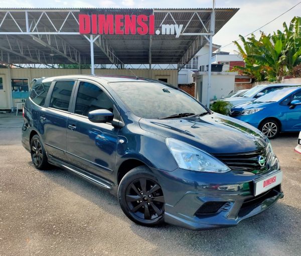 sell Nissan Grand Livina 2016 1.6 CC for RM 39980.00 -- dimensi.my