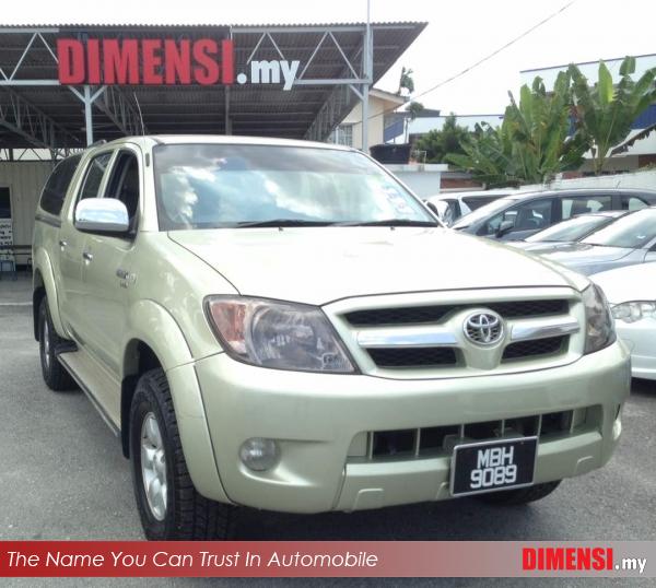 sell Toyota Hilux 2006 2.5 CC for RM 42900.00 -- dimensi.my