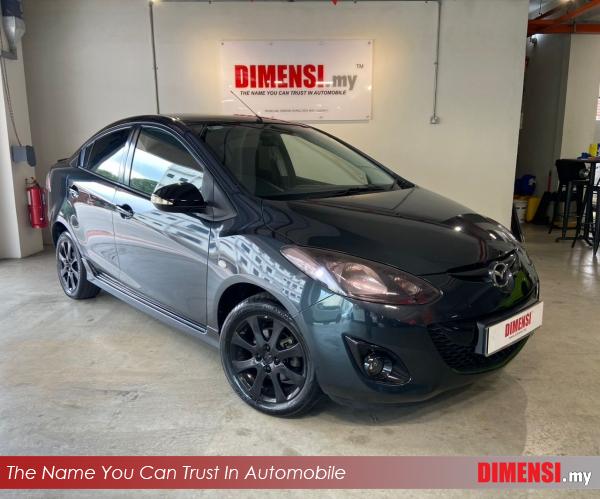 sell Mazda 2 2012 1.5 CC for RM 16980.00 -- dimensi.my